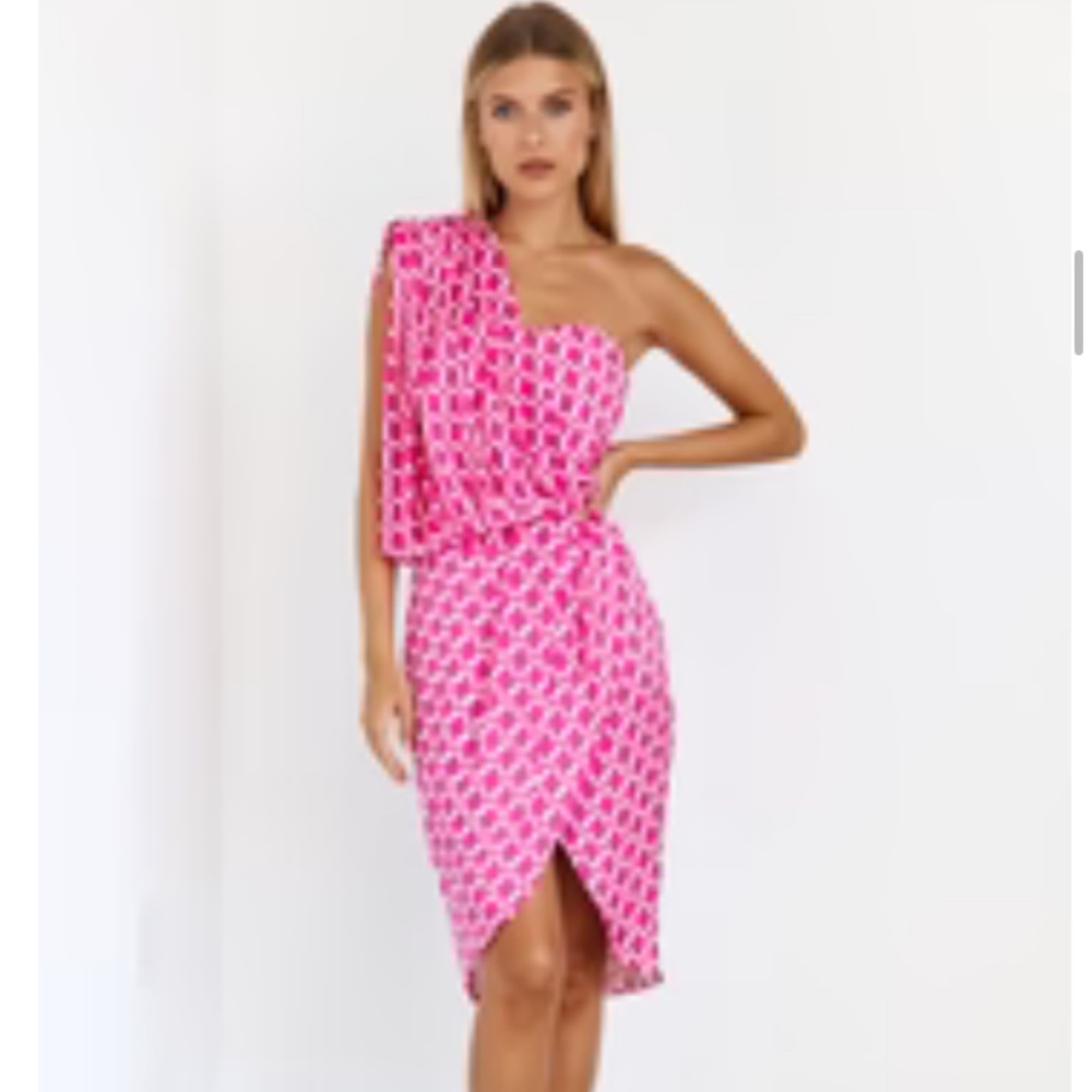 Edna Draped Midi dress